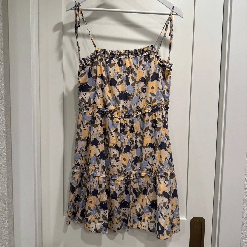 Rails Caralyn Dress Medium Mod Floral EUC - Picture 8 of 12